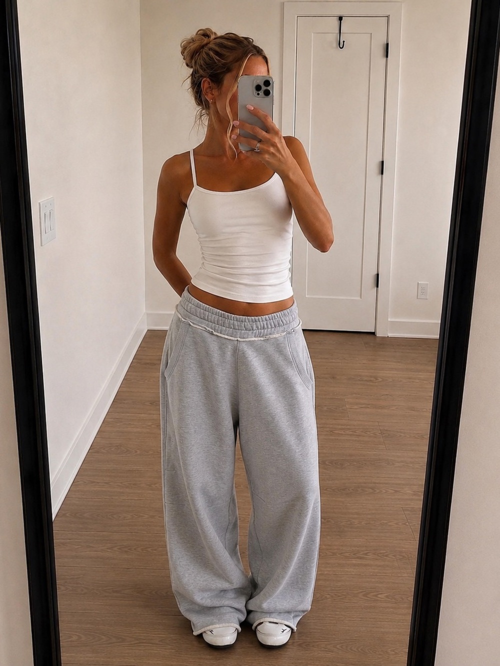 Jaded London Grey Marl Baggy Monster Joggers
